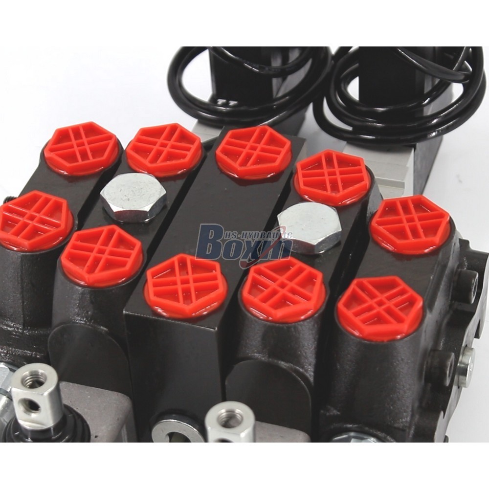 Sectional Control Valve DCV100 with Electric Motor Actuator detail image